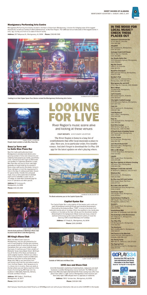 Print Design: Sweet Sounds of Alabama