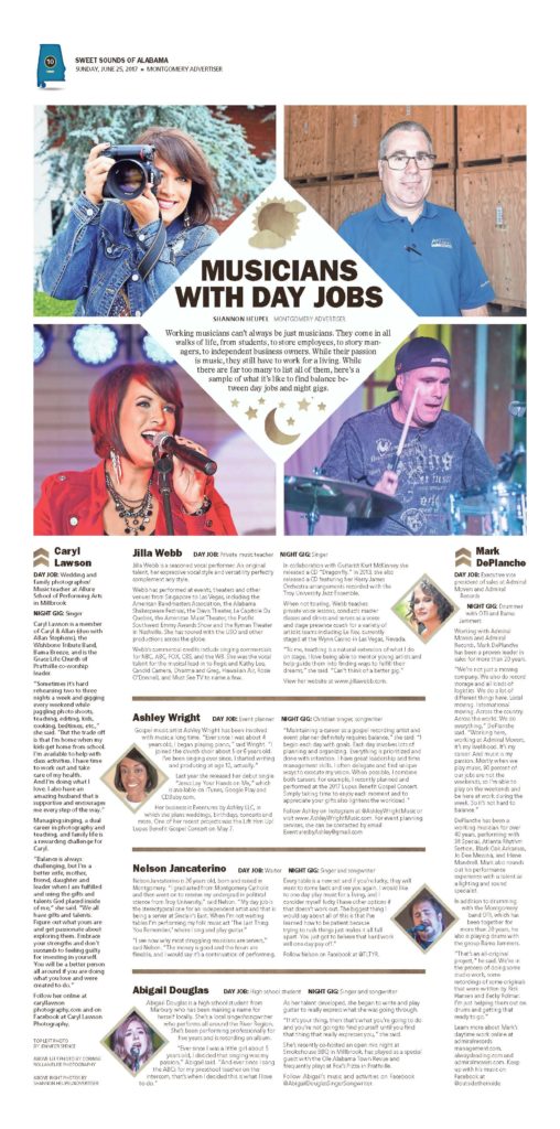 Print Design: Sweet Sounds of Alabama