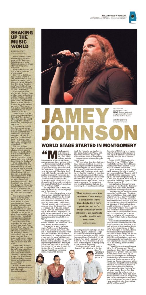 Print Design: Sweet Sounds of Alabama