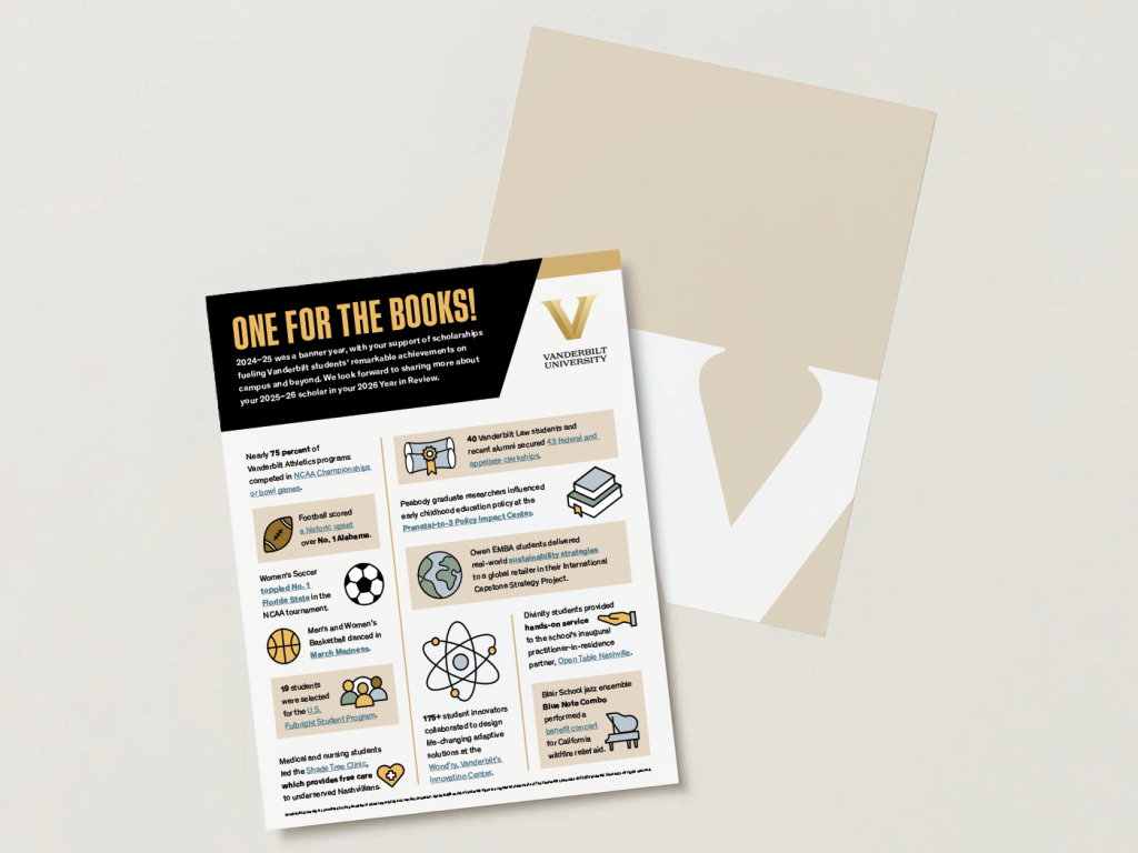 Brand Design - Vanderbilt University (Freelance)