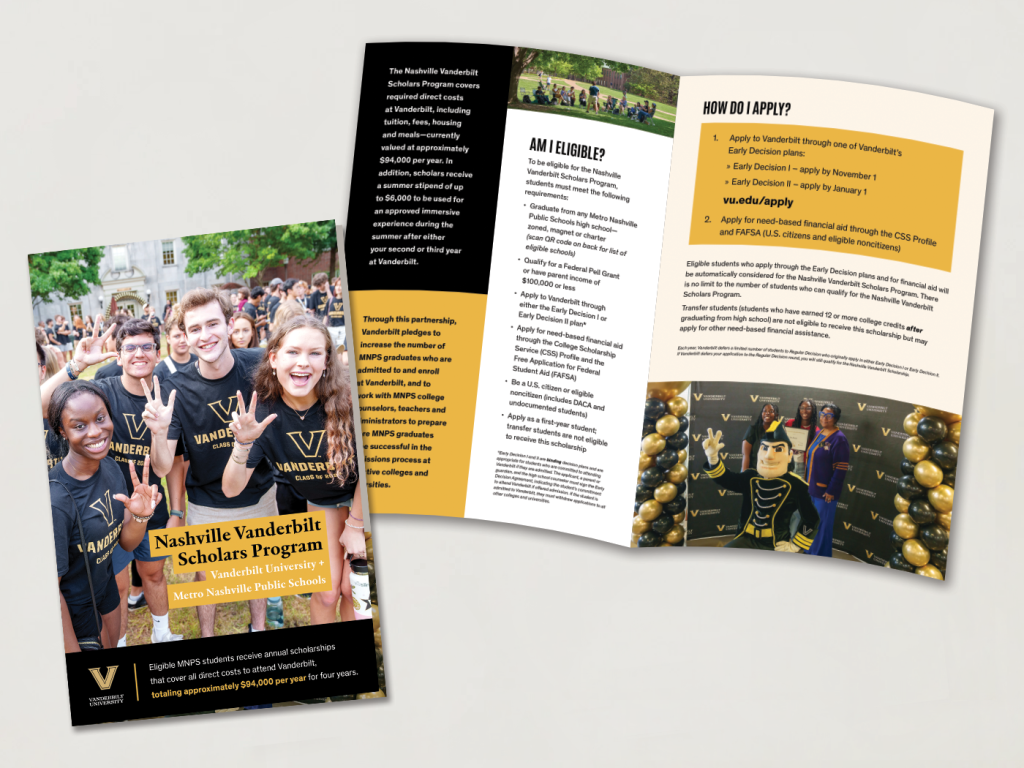 Brand Design - Vanderbilt University (Freelance)
